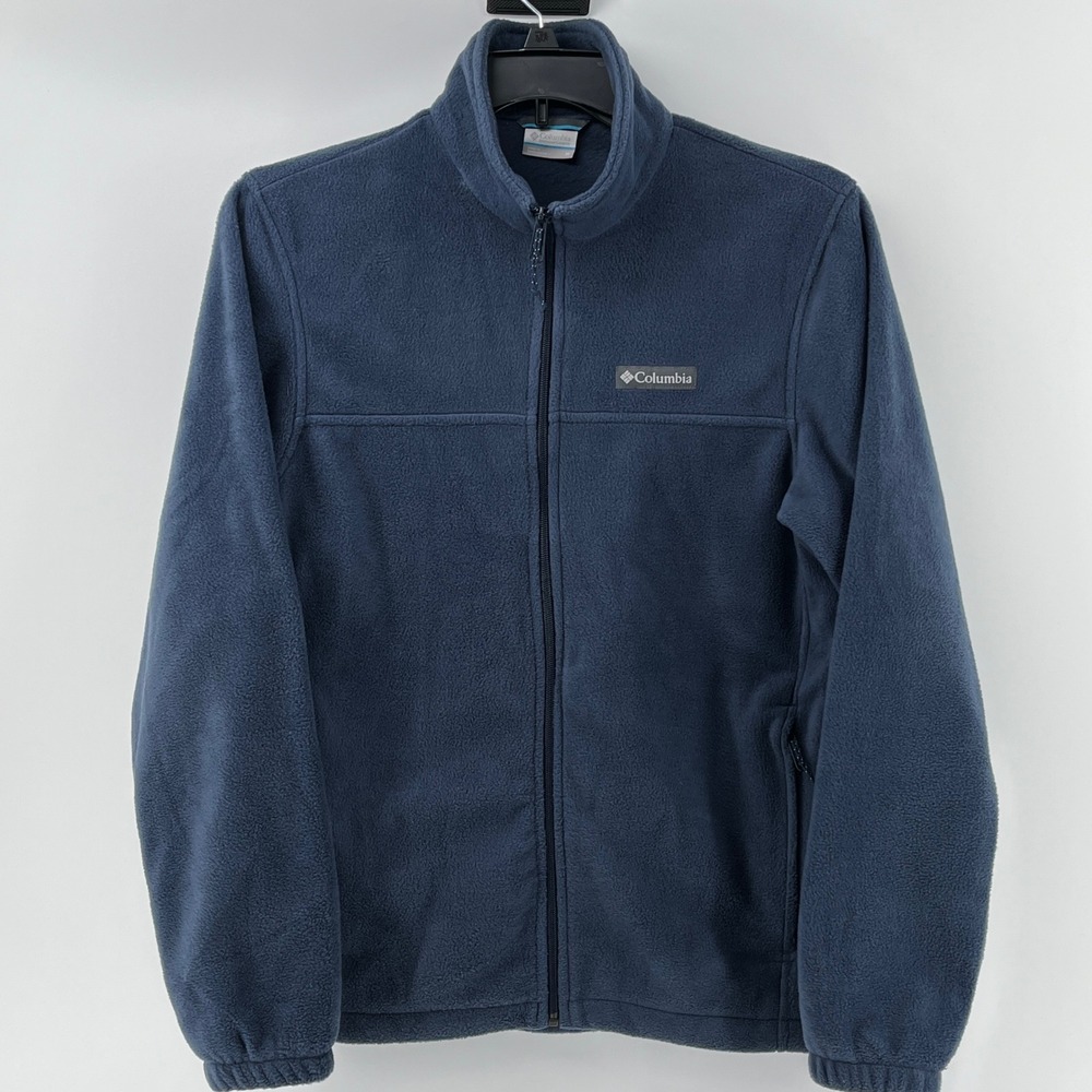 Columbia Mens Steens Mountain Full Zip Fleece Jacket Navy Blue WM3220 Size M